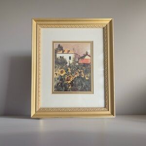 NOT AVAILABLE - Gustave Caillebotte Sunflowers Garden at Petit Gennevilliers